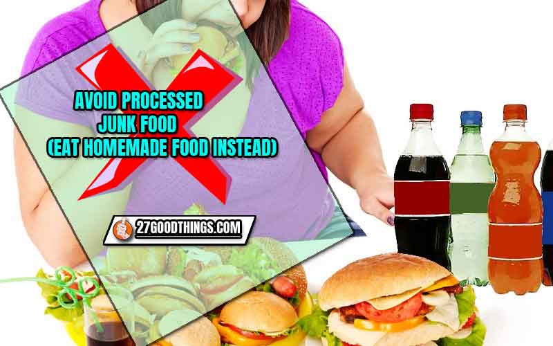 avoid junk food